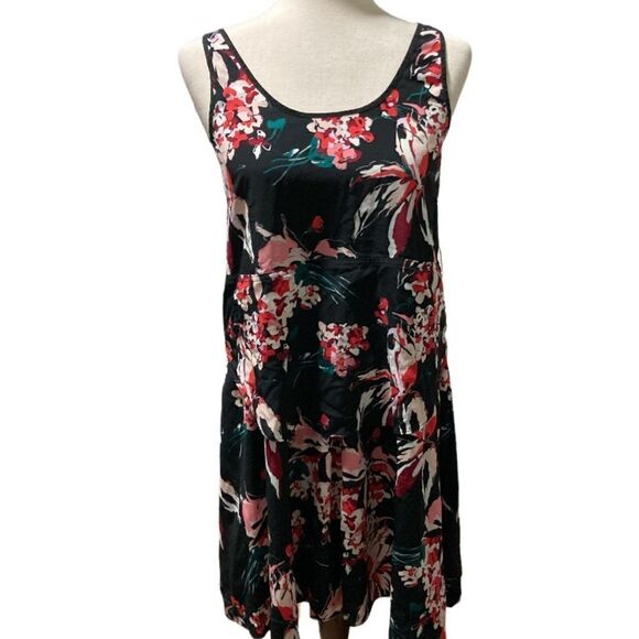 Derek Lam 10 C and Athleta black floral sundress-S - Picture 4 of 13